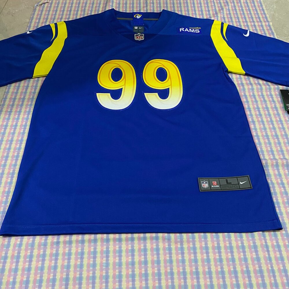 Los Angeles Rams Blue Jersey Donald99